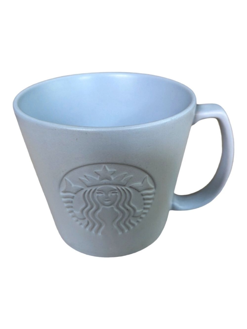 2020 Starbucks Gray Siren Stone Mug 12 ounce (Tall)  EUC